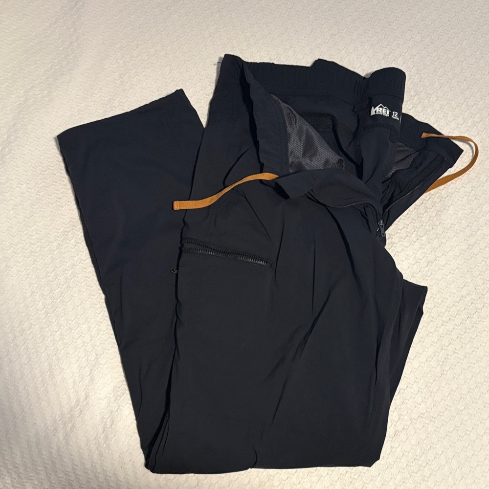 REI women’s black hiking pants